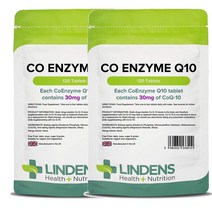 영국 린든 Lindens Coenzyme Q10 코엔자임 큐텐 30mg 120정, 2팩