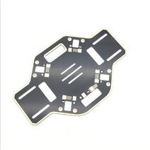 Aerops 1PC F450 DIY Quadcopter 프레임 랙 통합 PCB 보드 암 드론 부품 모델, 1pc Below Board