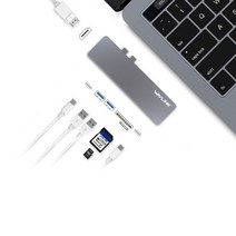 웨이브링크 UHP3405M 맥북전용 멀티허브 USB허브