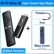 Xiaomi-Mi TV 글로벌 안드로이드 쿼드 코어 돌비 DTS HD 1GB RAM 8GB 구글 어시스턴트 넷플릭스, 3.EU Plug - 2K Add Blue Cover, 없음