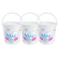 천사점토 벌크 아동용 점토, 800g  3개입