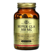 솔가 GLA 보리지 오일 리놀레산 올레산 팔미틱산 글리세린 300 mg 60 정