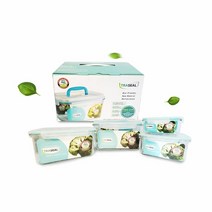 [KT알파쇼핑]강력 밀폐용기 트라이탄 안심 가벼운 반찬통 4개세트