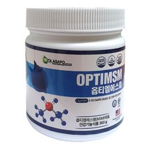 비타아가포 OptiMSM 옵티엠에스엠 360g분말형 무부형제, 1통, 360g