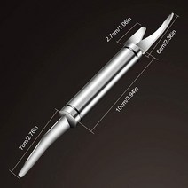 소세지충진기 5In 1 스테인레스 스틸 다기능 새우 필러 물고기 칼 대패 Deveiner 낚시 주방 도구 스케일, Shrimp Peeler