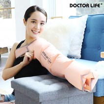 닥터라이프 [닥터라이프] V7 공기압 다리 사지압박순환장치/의료기기/국내생산/ 본체+반바지세트(화이트 핑크), 핑크