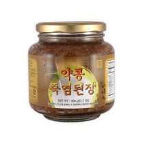 인산가 인산 죽염 된장 900g 약콩 서목태 쥐눈이콩 천연 발효 재래식, 죽염된장 900g, 1개
