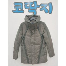 여02178 지오지아정품 중고구제 오리털 하프 패딩 코딱지구제