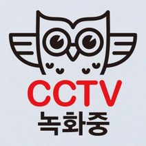 [KT알파쇼핑]생활스티커_부엉이 CCTV촬영중2