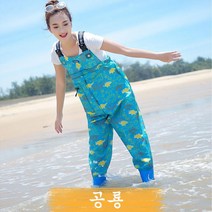 Makone 남여공용 낚시 해루질장비 가슴장화 갯벌체험옷 전신장화, 260, 공룡