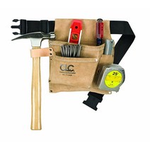 CLC Custom Leathercraft 스웨이드 백 폴리 웹 작업용 공구 허리 벨트 (IP489X), Tool Bag Poly Web Belt