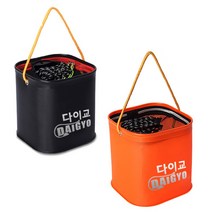 물고기통 얼음 빙어 송어 산천어 피라미 낚시 바늘 집어제 낚시채비, 01. 다이교 두레박 20형 블랙