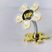 초대박만능샵 압착고무 핸드폰 거치대, 1개, 실버