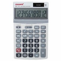 모나미계산기 MC-142 회계용 사무용, 단일옵션