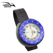 고도계야외 나침반 전문 다이빙 방수 네비게이터 디지털 시계 스쿠버, 03 파란, 1개