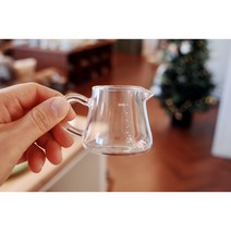 M 눈금 내열 글라스 시럽잔 60ml / 샷잔 소스볼
