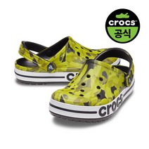 크록스 성인 BAYABAND BUBBLE CAMO CLOG BKM (22SUCL207806)