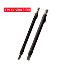 미니 선반 탁상용 CNC 목공미니 선반 기계 목공 조절 로타리 불교 진주 연삭 연마 목재 110V-240V, [07] 2pc carving knife