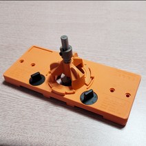 미스터죠 씽크경첩 보링지그 힌지가공지그 경첩지그 드릴 가이드 인테리어 가구 DIY MR-DH35