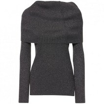 ALBERTA FERRETTI 알베르타 페레티 Ribbed 니트 wide neck 스웨터152407