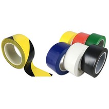 바닥라인테이프 25mm 50mm 주차장 공장 작업장 안전테이프 커피숍 헬스장 라인테이프, 청색
