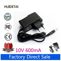 10V 600mA 0.6A 3.5*1.35mm ADSL 모뎀 용 범용 AC DC 전원 공급 장치 어댑터 벽면 충전기, 02 EU