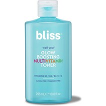 Bliss Well Yes! 글로우 부스팅 멀티비타민 토너 | 피부의 자연스러운 균형 회복 | 비타민 B3 B5 B6 C &, 한개옵션0