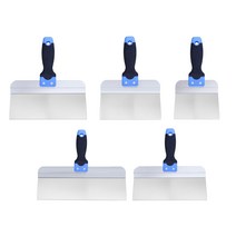 페인트 퍼티 스크레이퍼 스테인레스 스틸 화가 도구 Spackle 나이프 데칼 석고 용, [05] 14Inch