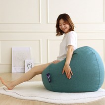 일라랑 둥둥빈백 허그빈백 대형빈백 1인용거실빈백 쇼파의자 쇼파 쿠션 인테리어, 선택안함, 올리브 그린