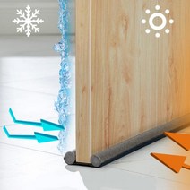 문풍지 현관문틈새막이 외부소음차단 창문틀바람막이, 본상품