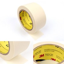 두꺼운 백색 마스킹테이프 48mm 업소용 인테리어 포장 도색 단색 흰색 마태, 110 백색 48MMx40M