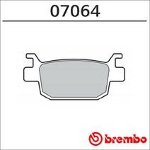 브렘보브레이크패드 07064XS, 1개