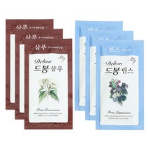 샴푸린스세트6P 여행용샴푸 여행용린스 여행용헤어용품 휴대용샴푸 휴대용린스godjqkelghkwkdwl1585, &상품선택&