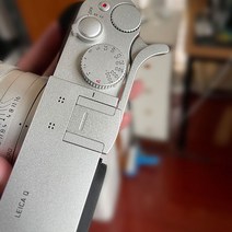 Leica Q Typ 116 QP Q2 용 새로운 엄지 손가락 그립 핫슈 커버 썸 레스트, 04 Leica Q2 Silver