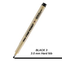 1피스 안료 라이너 펜 파인 라인 스케치 마커 다른 팁 아트 스타일로그래프 드로잉 Copic 공급 업체, 11 Black-3