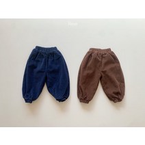 레브 코듀로이 기모조거 유아 아동복 꾸안꾸코디 주니어 겨울 기모 골덴바지 남녀공용