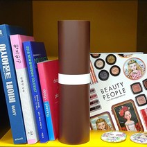 배너마켓 실루엣카메오 포트레이트 미니롤 컬러시트 시트지, 무광 브라운