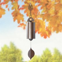 윈드차임 풍경종 현관문종 빈티지 영웅 Windbell 금속 바람 종소리 깊은 공명 세레 니티 벨 선물 야외 홈, 한개옵션0