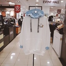 더데이걸(동아백화점 수성점) **20FW신상 봄맞이 대할인**루즈하게 편하게 롱기장의 쪼꼬미 몰랑이 기모 후드티