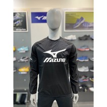 미즈노 라운드 패턴 피스테 티셔츠 (PATTERN PISTE - 32YE202509)