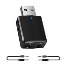 tv 티비 수신기 안테나 VIKEFON-블루투스 5.0 송수신기 미니 AUX RCA USB 3.5mm 잭 TV PC 자동차 키트 무선, 02 Type 1_01 블루투스 v5.0