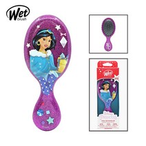 웻브러쉬 디즈니 글리터 볼 미니 디탱글러 프린세스 WET BRUSH DISNEY GLITTER BALL MINI DETANGLER PRINCESS, 자스민