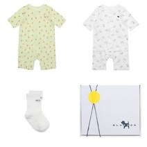 블루독베이비 AK분당점 블루독베이비 볼드캐롯7부우주복 3종SET(GN)