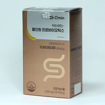 인큐텐 닥터큐민 올인원 프로바이오틱스 2 000mg x 30포(60g)+물병, 닥터큐민 올인원 프로바이오틱스 30포 5팩