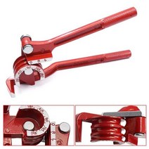 파이프 벤딩기 벤딩용 수동 튜브 벤더 벤딩 머신 6mm 8mm 10mm 구리 및 알루미늄 기계, red, red