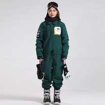 스키복 원피스 점프 슈트 남성 여성용 후드 야외 스포츠 스키 방수 베니어 더블 보드 스노우 의류 겨울