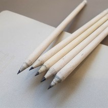 연필선물 제로웨이스트 학용품 무지디자인 HB 종이연필지우개, 본상품선택, 본상품선택