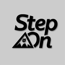 step on 차량용스티커 스노우보드스티커, 250 x 186 mm/반사원단
