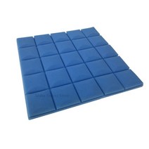 4PCS 50x50x3cm 스튜디오 어쿠스틱 폼 방음 폼 사운드 흡수 처리 패널 사운드 웨지 보호 스폰지 7 색