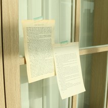 감성 영문 페이퍼 빈티지 영어 종이 카페 촬영 인테리어 소품